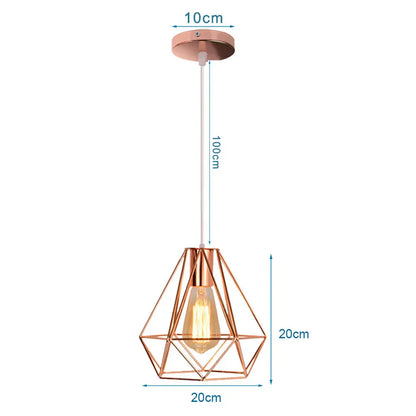 ™ Industrial Pendant Lights E27 LED Hanging Lamp Modern Loft Lighting for Home