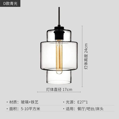 DecorBites™ Geometric Glass Pendant Light Collection: Modern Crystalline Pendant Series