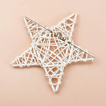 DecorBites™ Christmas Star Wreath Home Decoration - Wedding Background DIY Artificial Plants Wholesale
