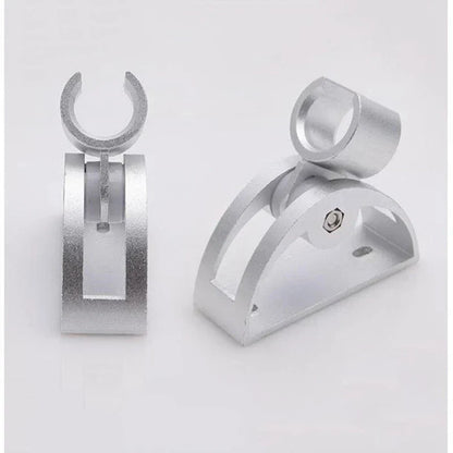 DecorBites™ Adjustable Aluminum Rain Head Holder for Shower - Wall Mounted, Rustproof Stand