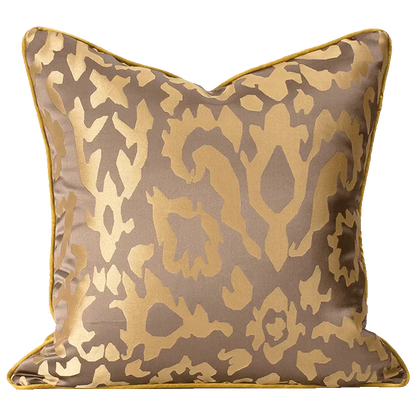 DecorBites™ Asian Landscape Painting Jacquard Square Pillow Cover 45x45cm