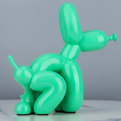 DecorBites™ Balloon Dog Statue: Modern Nordic Resin Art Sculpture for Home Decor