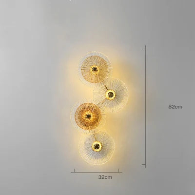 DecorBites™ Glass Aisle Wall Light - Modern Light Luxury Wall Lamp for Living Room