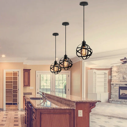 ™ Industrial Pendant Lights - Modern Kitchen Island Lamp, Cafe Hanging Light