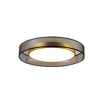 DecorBites™ 16W Copper Ceiling Light: Modern Nordic Bronze Living Room Bedroom Lamp