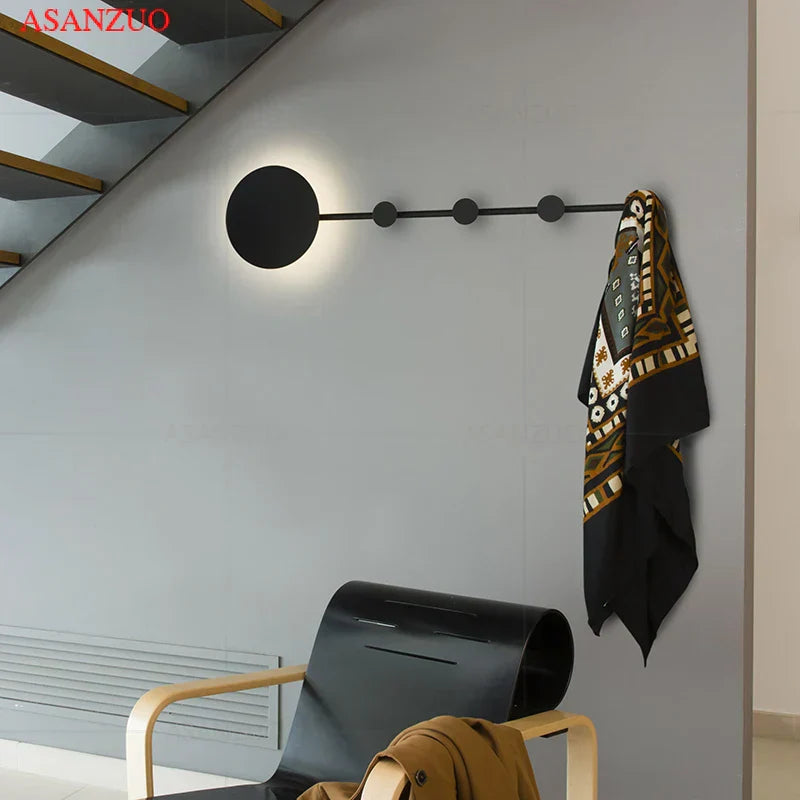 DecorBites™ LED Moon Wall Lamp for Home Decoration & Ambiance