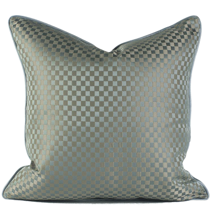 DecorBites™ Asian Landscape Painting Jacquard Square Pillow Cover 45x45cm