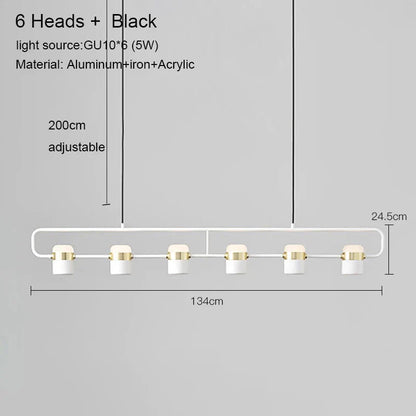 DecorBites™ LED Chandelier Pendant Lamp for Modern Dining Room, Cafe & Bar