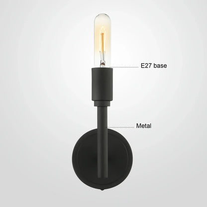 DecorBites™ Industrial Antique Metal Wall Lamp for Minimalist Bedroom