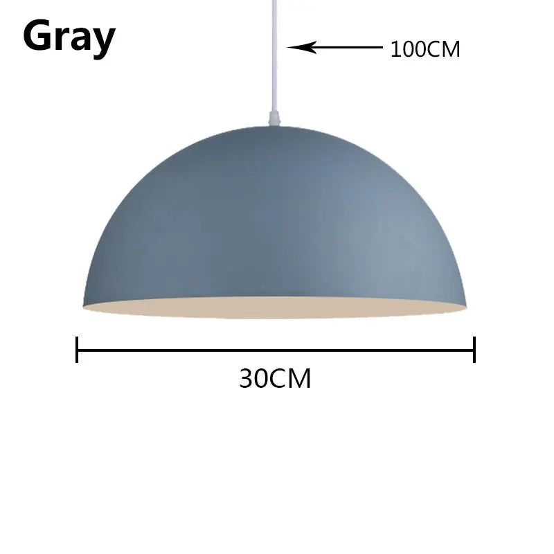 DecorBites™ LED Macaron Pendant Lamp: Modern, Colourful, Perfect for Home, Study, Bedroom, Restaurant