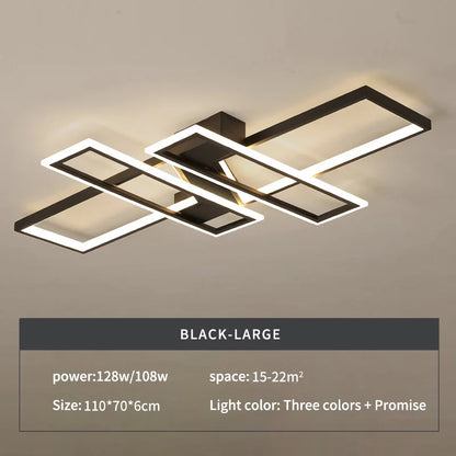 DecorBites™ LED Ceiling Chandelier Modern Home Decor Lighting Fixture