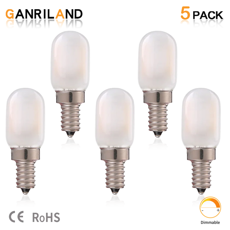 DecorBites™ LED Filament Tube Bulb Warm White 2700K Frosted Glass T22 220V Edison Lamp