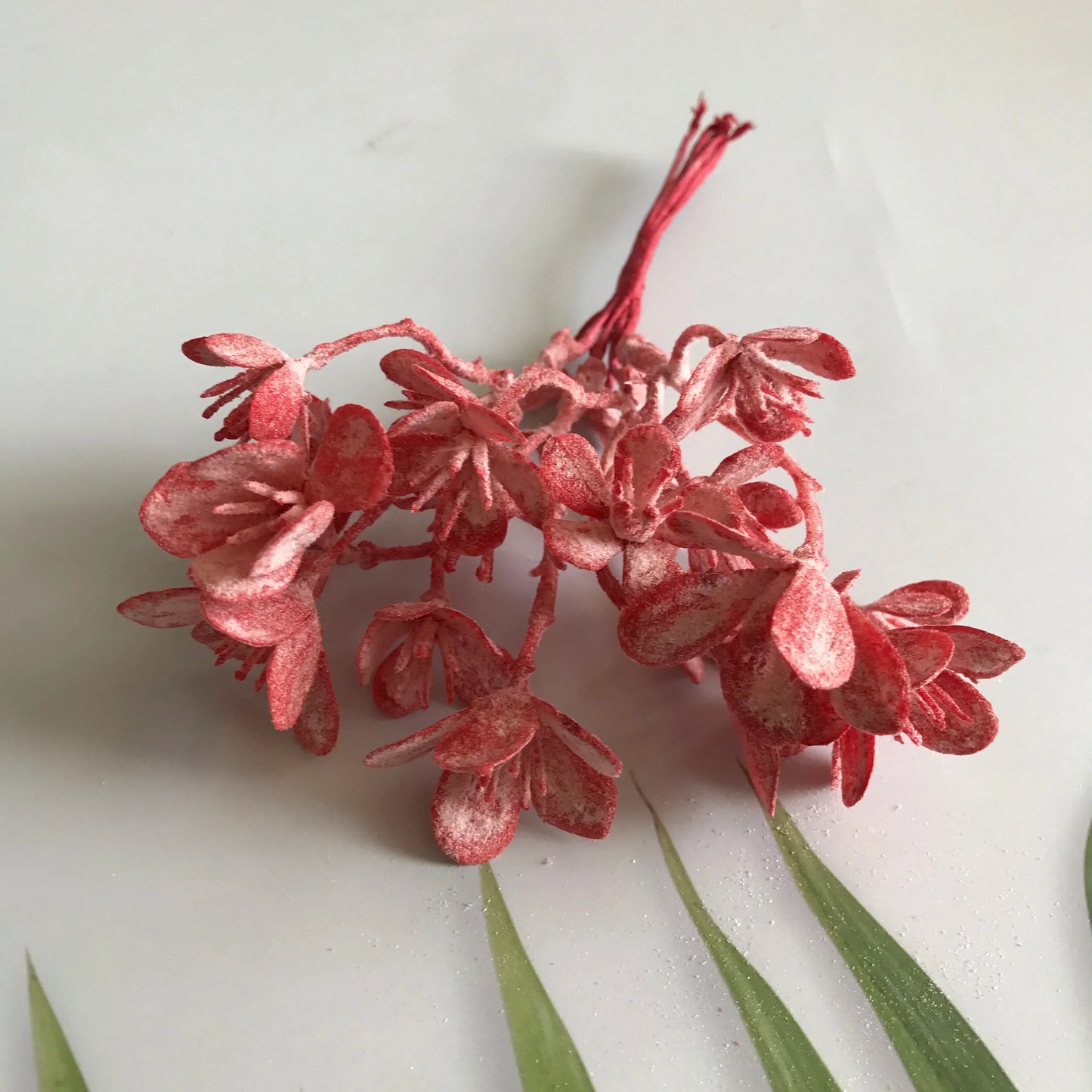 DecorBites™ Artificial Plants Green Grass Fake Twigs Leaves Wedding Home Decor