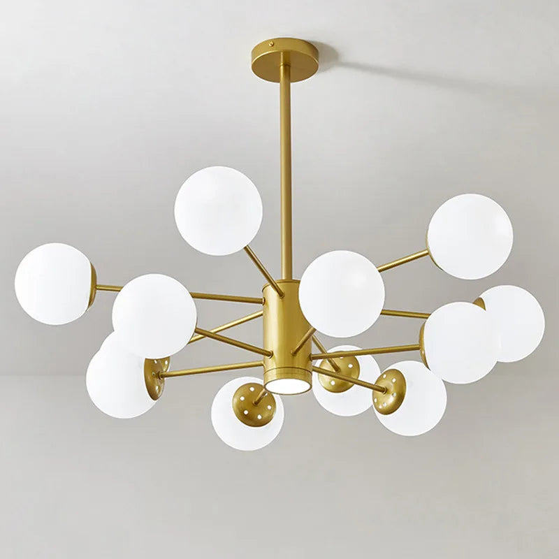 ™ Gold Branch LED Chandelier for Modern Living Room Decor