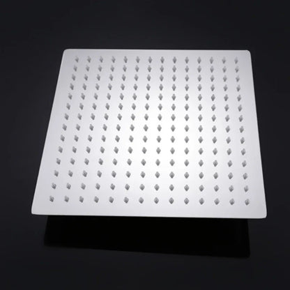 DecorBites™ 20’’ Stainless Steel Rainfall Shower Head - Ultra-thin Square Bathroom Shower Head