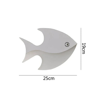 DecorBites™ LED Fish Shape Wall Lamp Modern Creative Acrylic Decor for Indoor Spaces