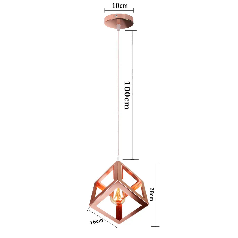 ™ Industrial Pendant Lights E27 LED Hanging Lamp Modern Loft Lighting for Home