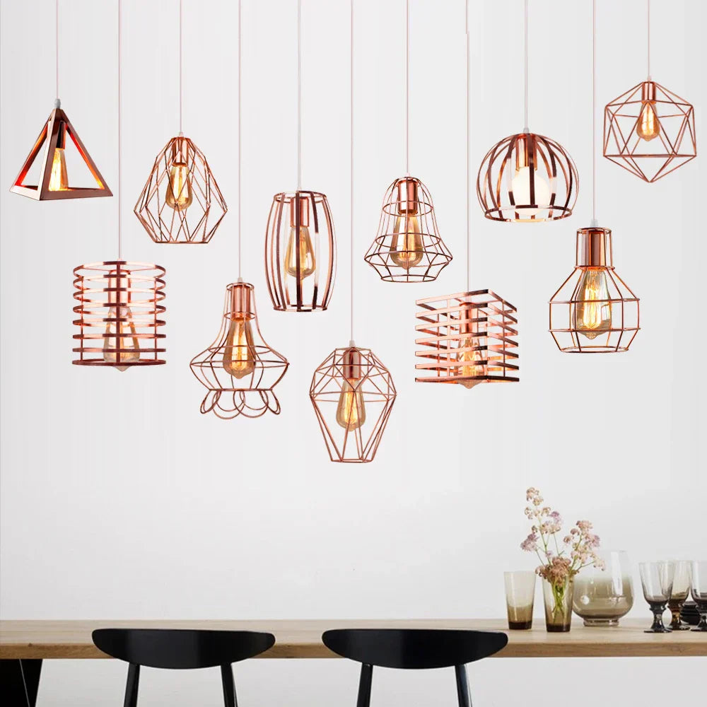 ™ Industrial Pendant Lights E27 LED Hanging Lamp Modern Loft Lighting for Home
