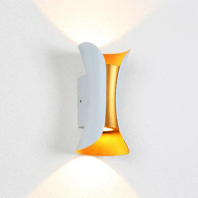 DecorBites™ LED Wall Light: Indoor/Outdoor Waterproof Garden Lamp for Decor Lighting