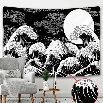 DecorBites™ Beach Scenery Tapestry - Bohemian Home Decor Wall Mat for Bedroom