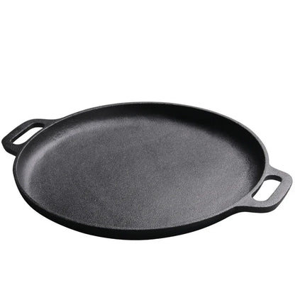 DecorBites™ Cast Iron Skillet Pan - Versatile Cooking Pot for Pancakes, Pizzas, and More