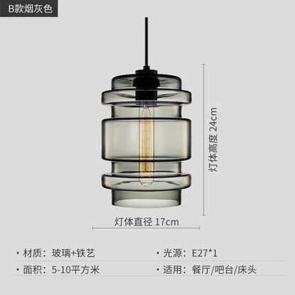 DecorBites™ Geometric Glass Pendant Light Collection: Modern Crystalline Pendant Series