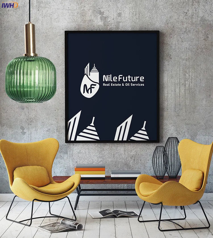 DecorBites™ Glass Pendant Lights: Modern Nordic Style LED Pendant Lamp for Bedroom, Living, Dining Room