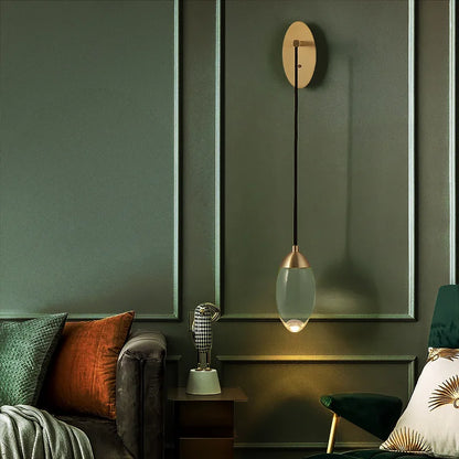 DecorBites™ Crystal LED Wall Light: Modern Luxury Nordic Home Lighting for Bedroom, Stair, Beside Lamp