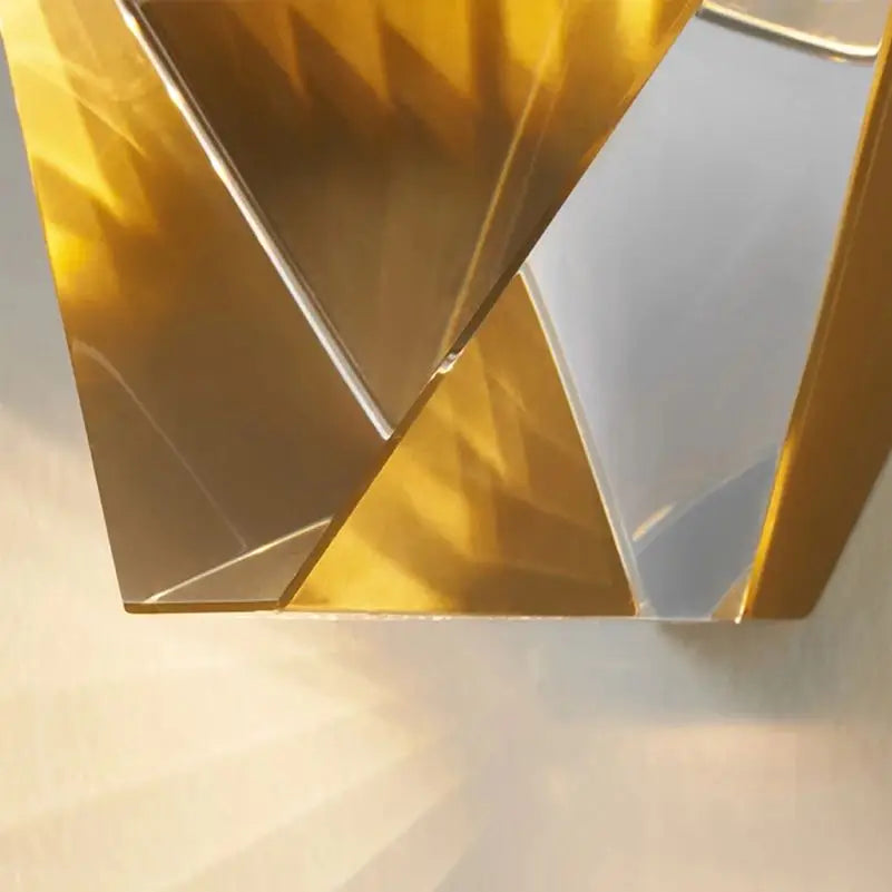 DecorBites™ Crystal LED Wall Sconce: Modern Minimalist Bedroom Luxury Light