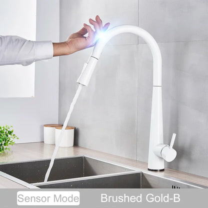 DecorBites™ Black Kitchen Faucet Touch Sensor Mixer Tap