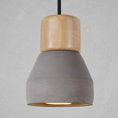 DecorBites™ Concrete Pendant Light - Nordic Style LED E27 Hanging Fixture