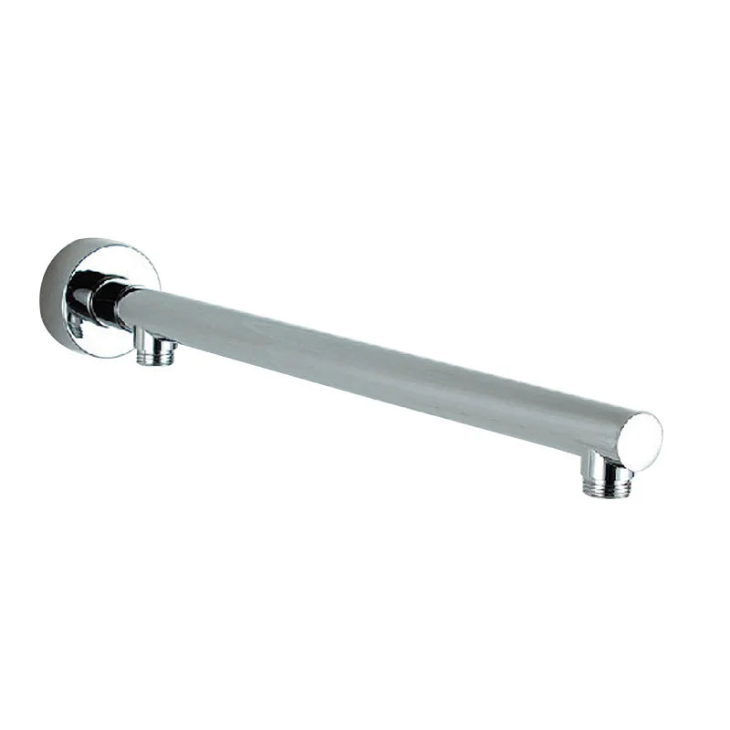 DecorBites™ Black Ultrathin Rainfall Shower Head with Arm Bracket, Hose & Faucet Set