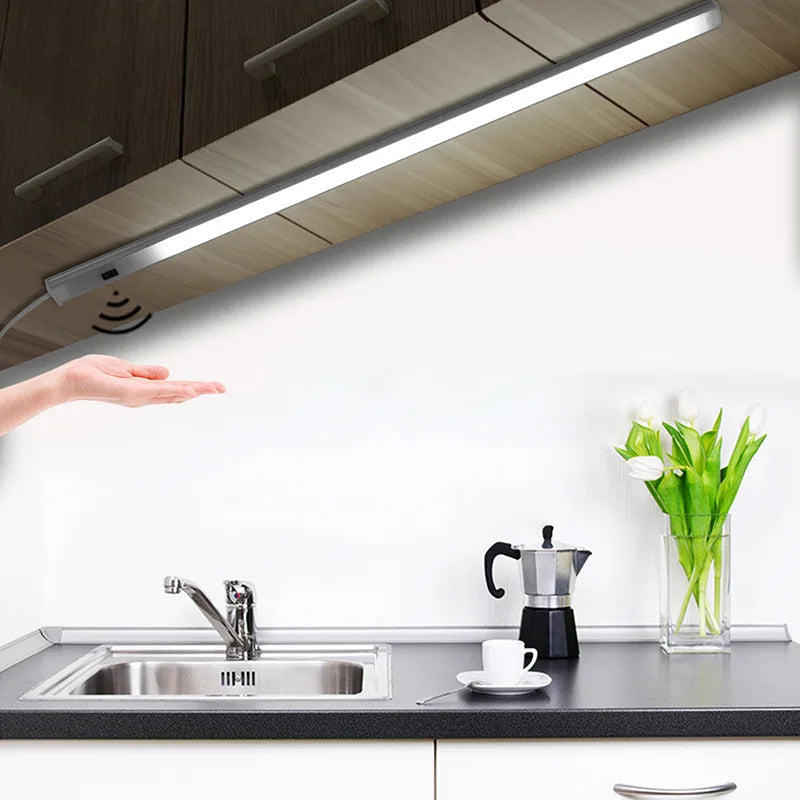 ™ LED Cabinet Light with Motion Sensor - USB Plug, Kitchen Bedroom Closet Night Lamp