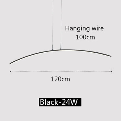 DecorBites™ LED Pendant Lamp: Modern Office Kitchen Chandelier, Nordic Style Ceiling Light, AC110V 220V