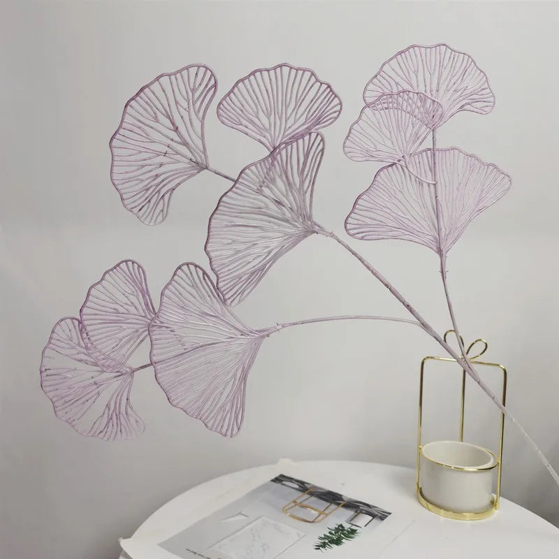 DecorBites™ Ginkgo Leaf Branch Artificial Flowers Home Decor