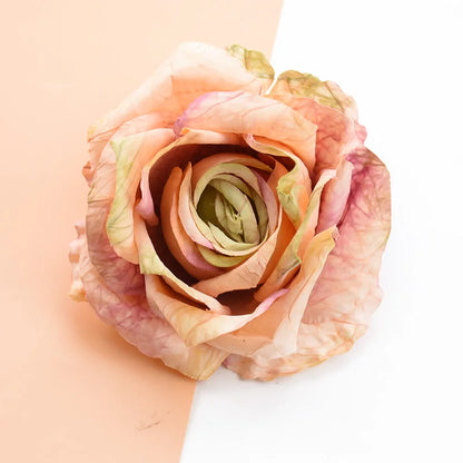 DecorBites™ 9CM Silk Roses Artificial Flowers for Home Decor, DIY, Gifts, Weddings