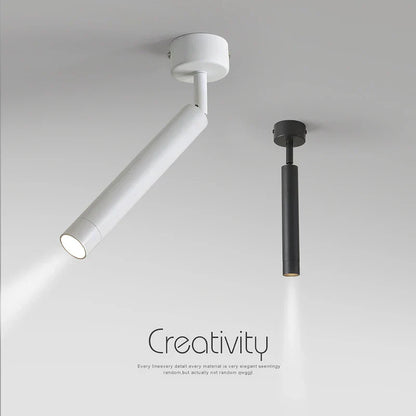 ™ LED Adjustable Angle Spotlight Ceiling Lights for Background Wall and Aisle