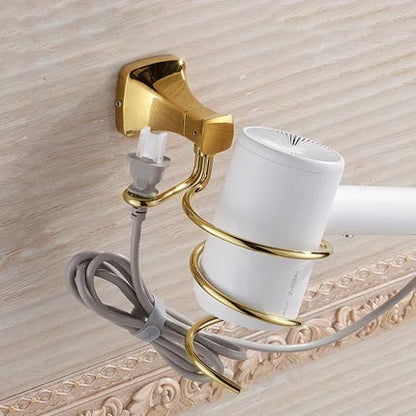 ™ Gold Bathroom Hardware Set for Towels, Paper, Brushes, and More
