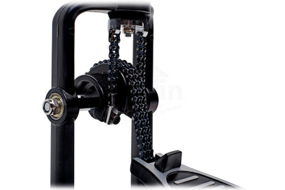 Remote Hi Hat Stand with Foot Pedal by GRIFFIN - Drummers Cable Auxiliary Cymbal High Hat Percussion Hardware with Drum Key - Heavy Duty Sturdy HiHat
