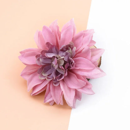 DecorBites™ 100pcs Silk Gerbera Flowers for Christmas, Wedding, DIY, Scrapbooking, Gifts
