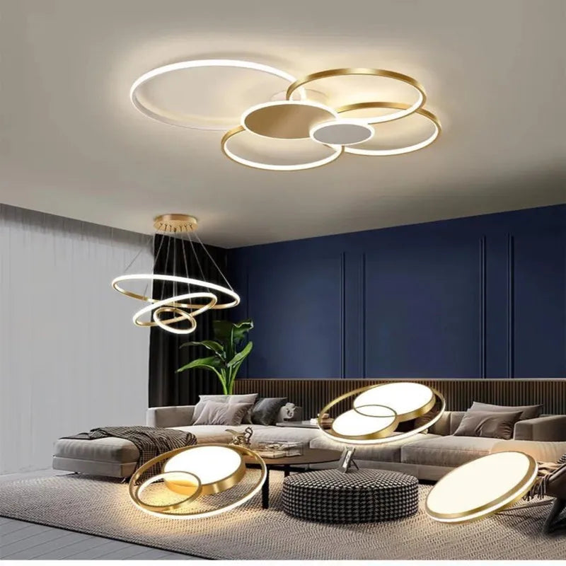 ™ LED Ceiling Chandelier Light for Living Room Bedroom Dining Hall Indoor Lighting Fixtures
