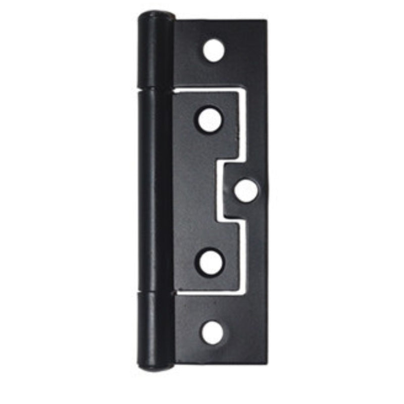 Non-Mortise Cabinet Hinge Easy Installation with Sleek Profile, 3" Height, Screws Included