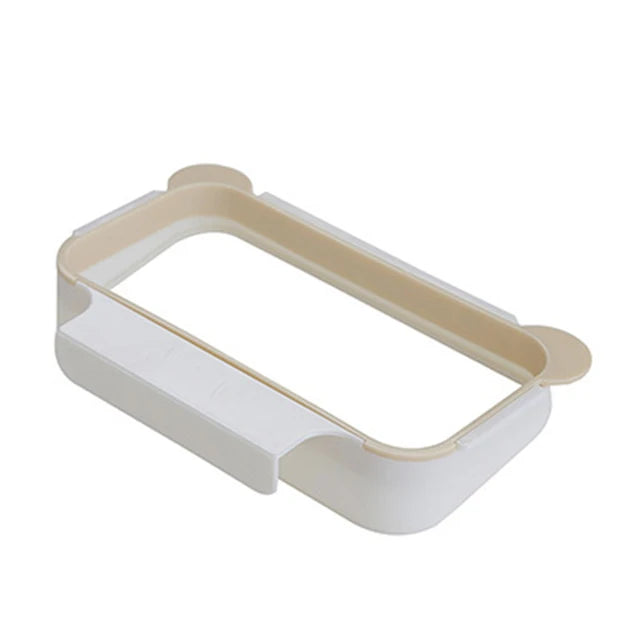 DecorBites™ Kitchen Wall-Mounted Waste Bin with Lid - Cabinet Door Hanging Garbage Can