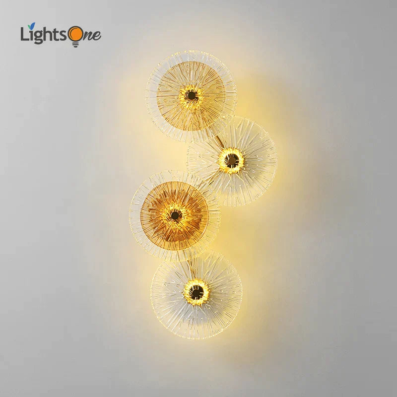 DecorBites™ Glass Aisle Wall Light - Modern Light Luxury Wall Lamp for Living Room