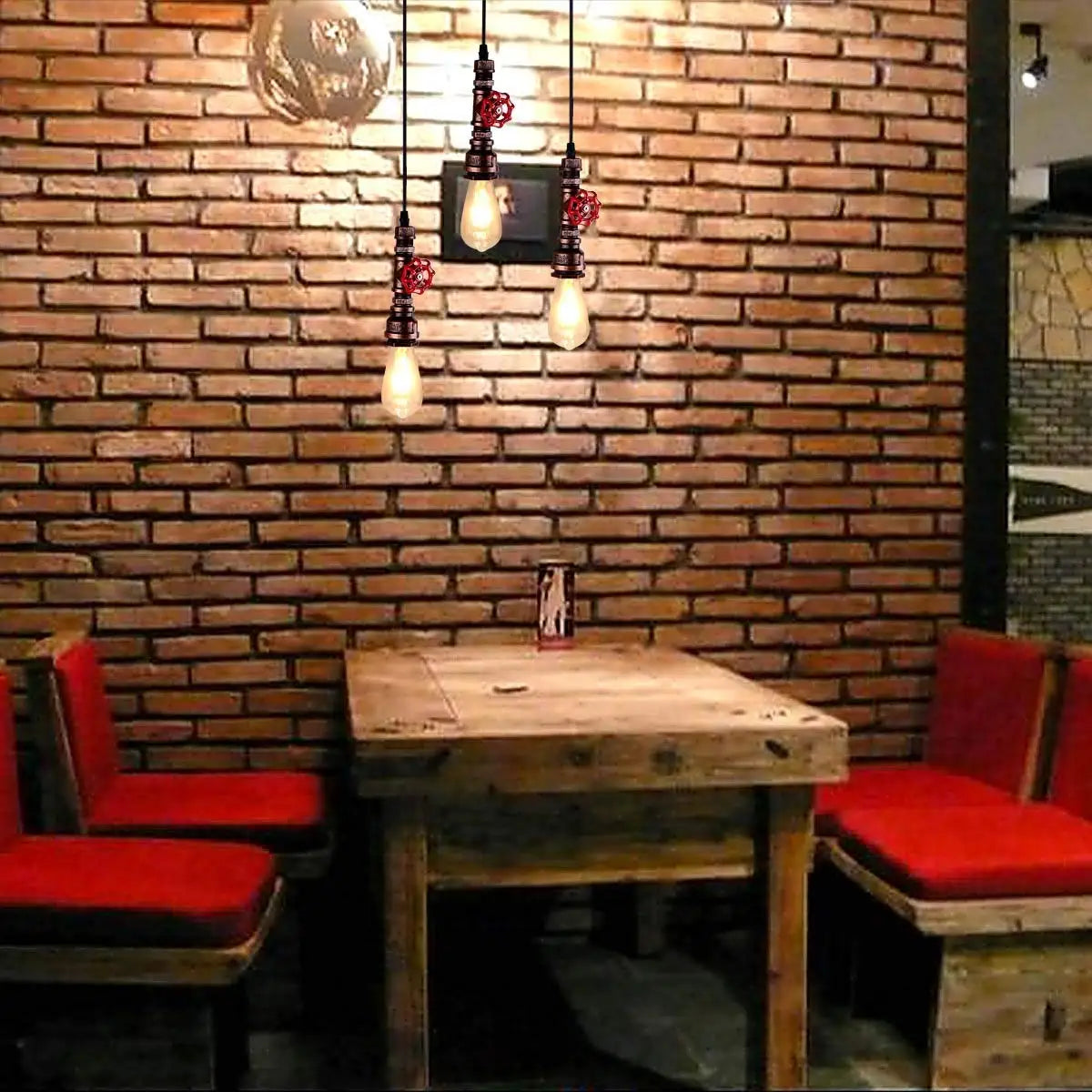 ™ Industrial Retro Loft Pendant Light Water Pipe Ceiling Lamp