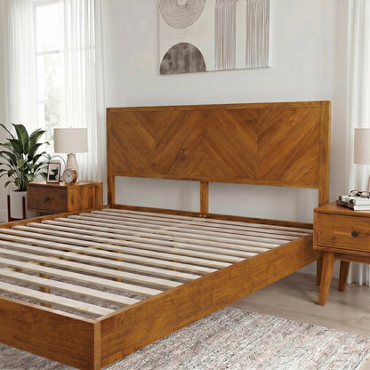 Alander Solid Wood Bed Frame