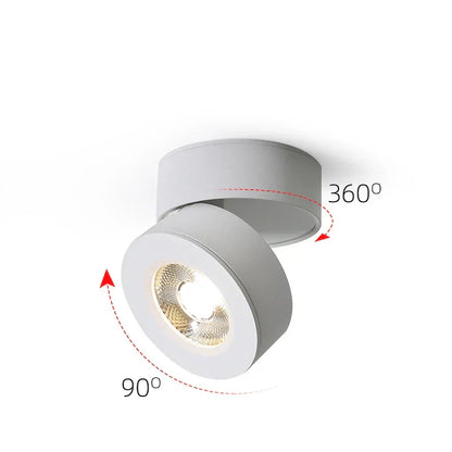 ™ LED Adjustable Angle Spotlight Ceiling Lights for Background Wall and Aisle