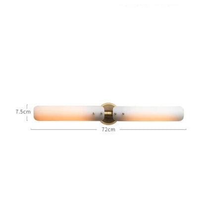 DecorBites™ LED Wall Sconce Copper Gold White Minimalist Art Deco Modern Light
