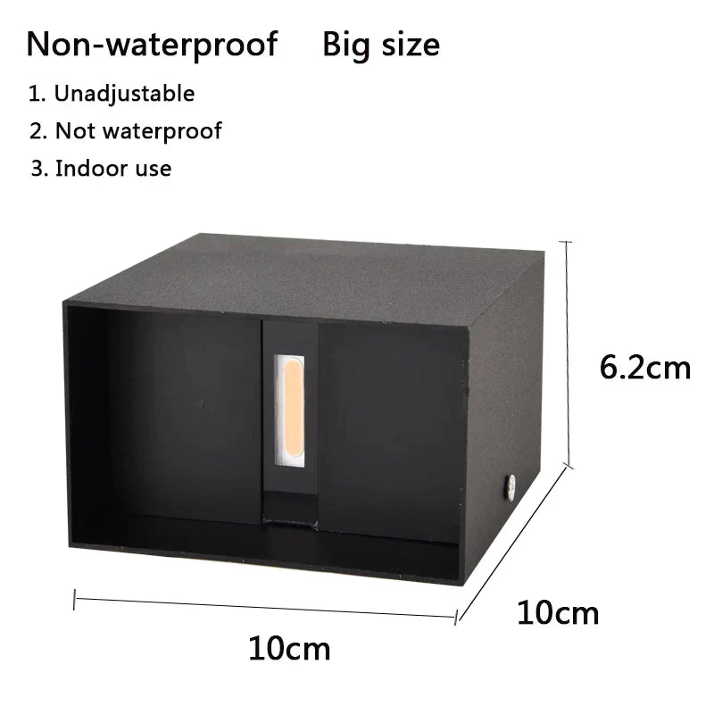 DecorBites™ 12W COB LED Wall Lamp for Indoor Living Room Decor