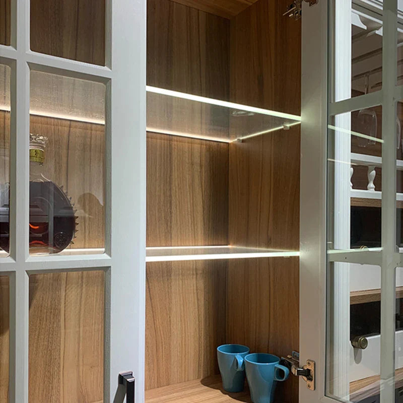 ™ LED Cabinet Bar Lamp for 8mm Glass Panel Bookshelf Strip Light